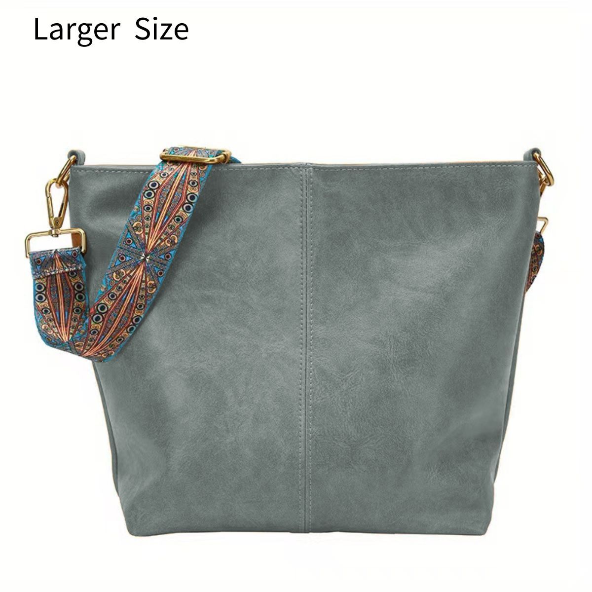 Sofia™ | Retro Hobo -laukku taiteellisella GeoStrap-hihnalla