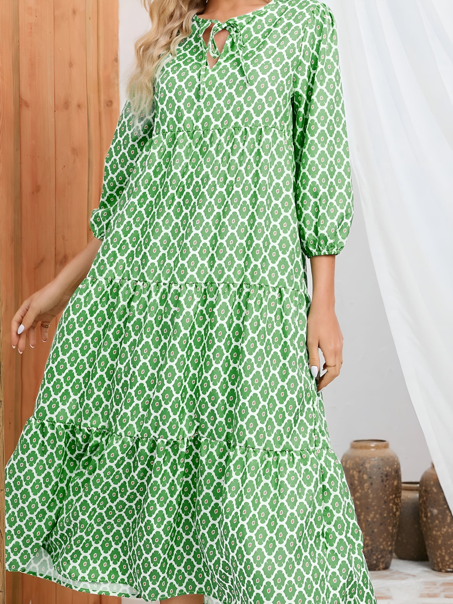 Inari™ | Boheemi A-linjainen mekko
