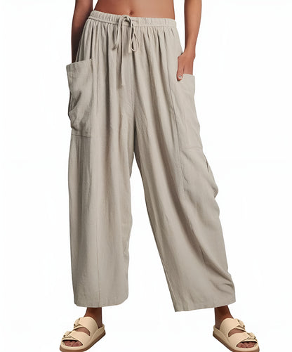 Pantalon Lin - Ultra Mukavuus