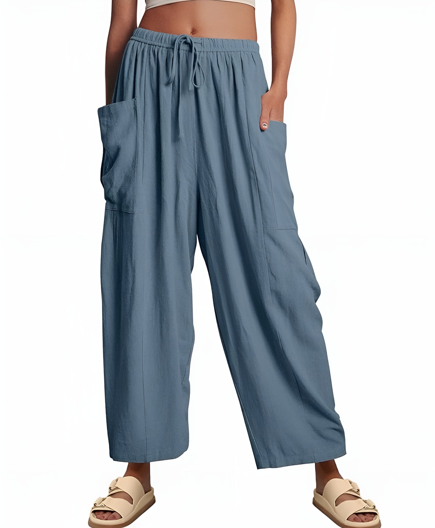 Pantalon Lin - Ultra Mukavuus