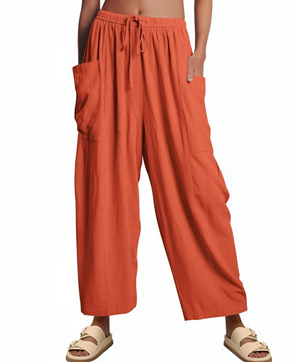 Pantalon Lin - Ultra Mukavuus