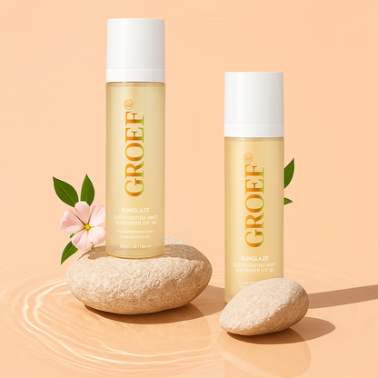 GlowMist™ | SPF 50 -aurinkosuoja kasvoille