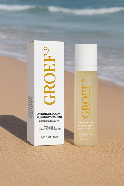 GlowMist™ | SPF 50 -aurinkosuoja kasvoille