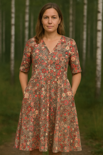 Evi™ | Raikas Kevätmekko Eleganssia ja Itsevarmuutta Varten