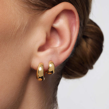 Rue Hoops | Kulta 18k