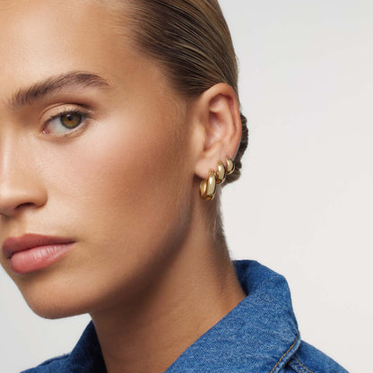 Rue Statement -sormus | 18k Kulta