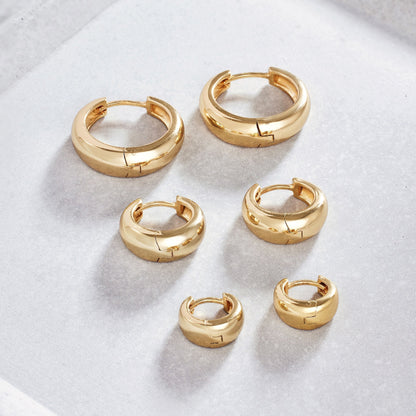 Rue Hoops | Kulta 18k