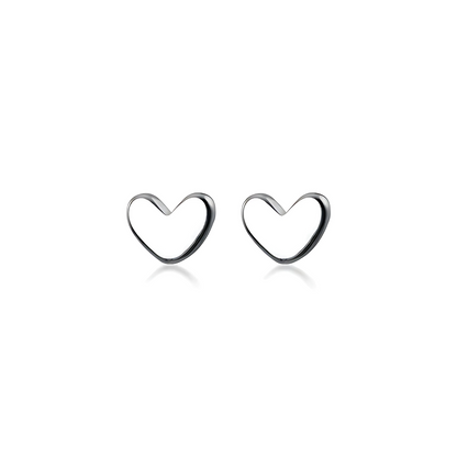 LILY HEART STUD KORVAKORUT