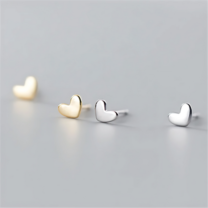 LILY HEART STUD KORVAKORUT