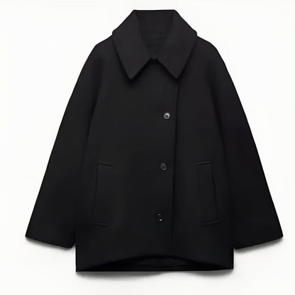Lizzy | Trendy Oversized Wollen Jas
