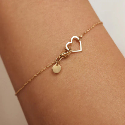Lilou Sydänranneke | 14k Kulta