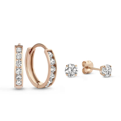Dara Brillane Korvakorusetti | 14k Kulta