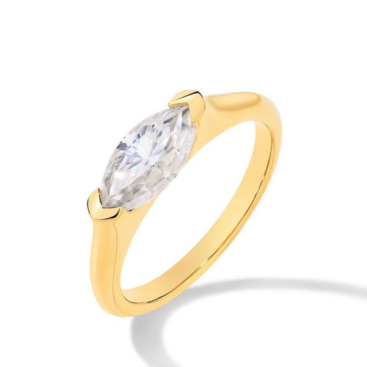 Hailey Playa Tynd Sormus | Kulta 18k