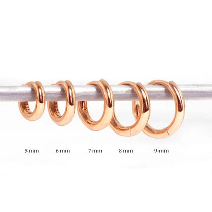 RHEA CLASSIC HOOPS S925