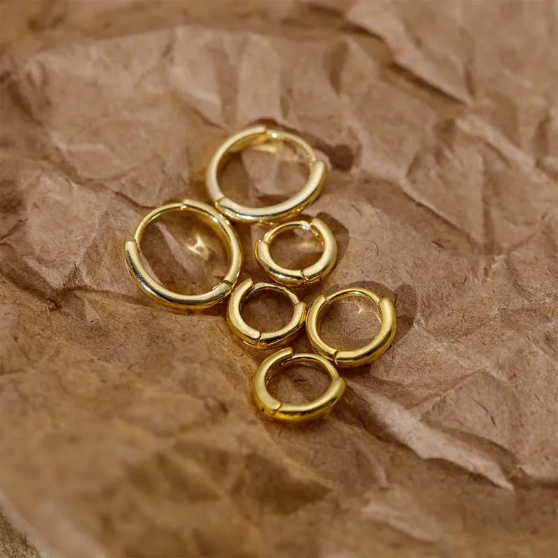 RHEA CLASSIC HOOPS S925