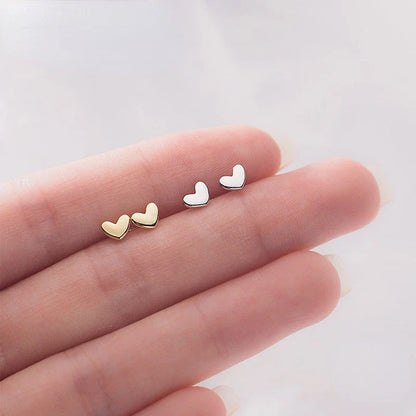 LILY HEART STUD KORVAKORUT