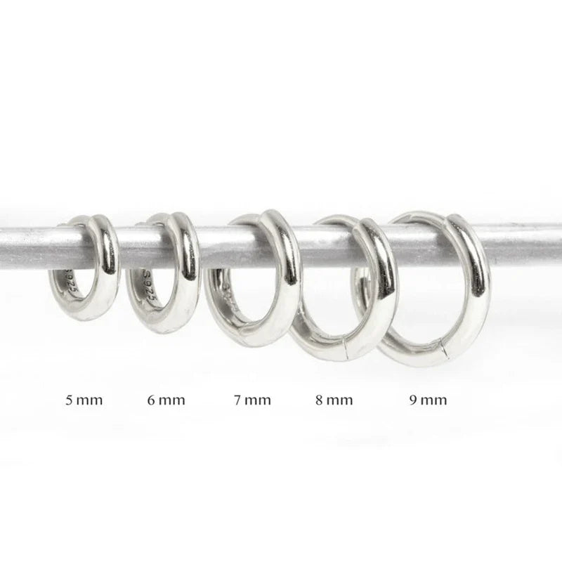 RHEA CLASSIC HOOPS S925