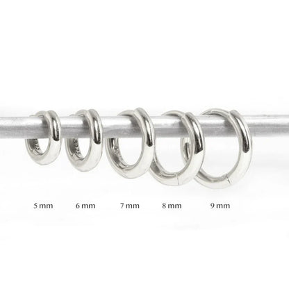 RHEA CLASSIC HOOPS S925