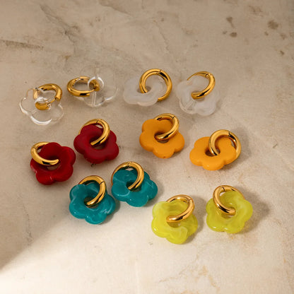 ZARA BLOSSOM HOOP KORVAKORUT