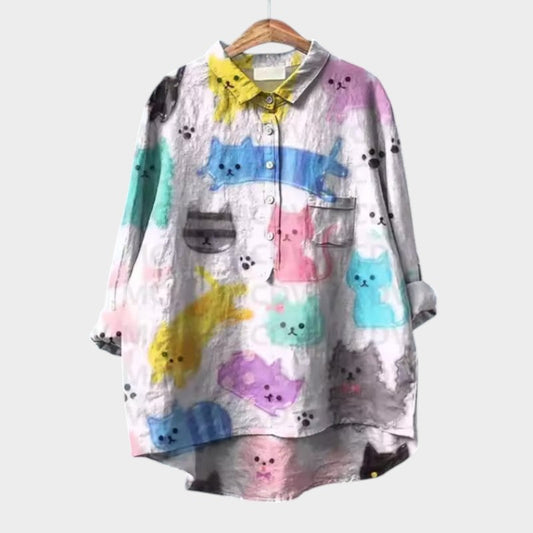 VIVIANA | Yliompelu Aquarelle Kissat - Nautinnollinen Ilo Jokaisessa Hetkessä