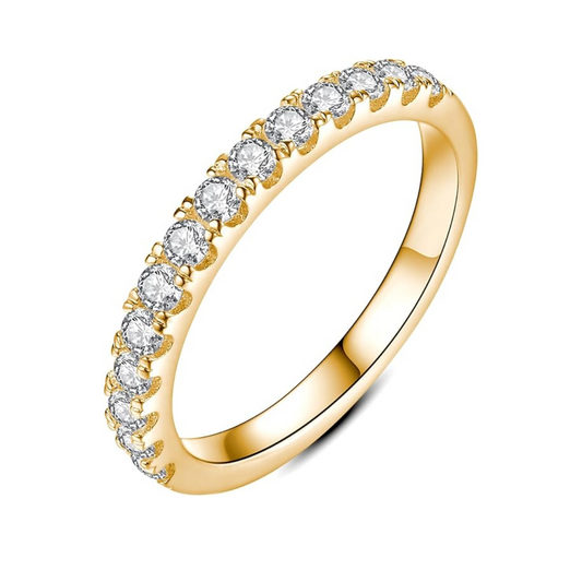 Moissanite Hääsormus | Kulta 18K