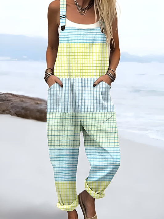 Aukje™ | Vintage, abstrakti, geometrinen taidehaalari geometrisilla linjoilla naisille