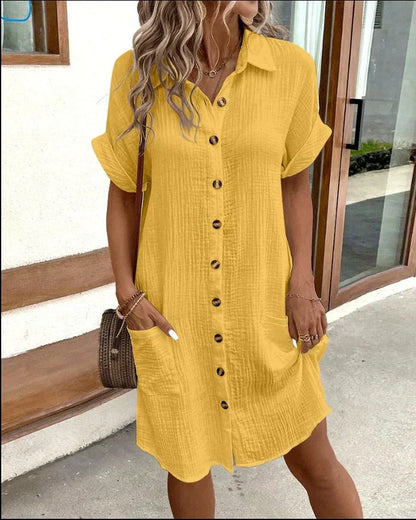 Celest | Tyylikäs Polo Mekko (Pian loppuunmyyty)