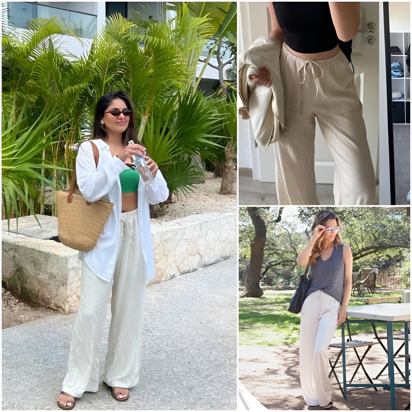 Pantalon Lin - Ultra Mukavuus