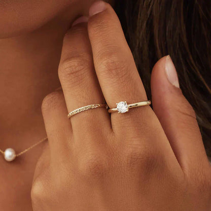 Ameline Spalier Sormus | Kulta 14k