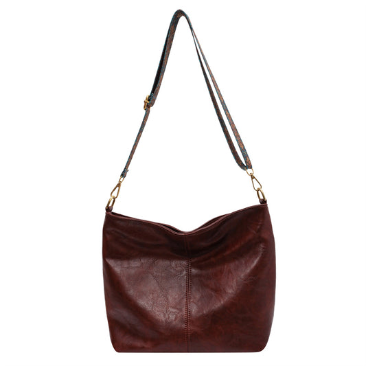 Sofia™ | Retro Hobo -laukku taiteellisella GeoStrap-hihnalla
