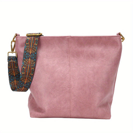 Sofia™ | Retro Hobo -laukku taiteellisella GeoStrap-hihnalla