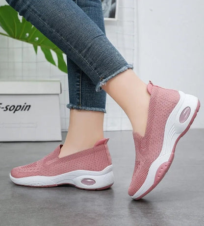Gitte - Ortopediset Hengittävät Neulotut Slip-On Lenkkarit