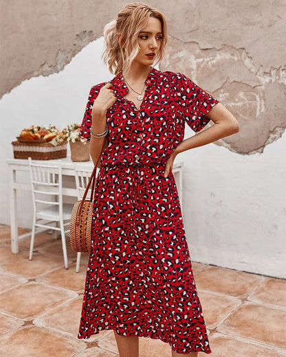Edith - V-pääntie mekko