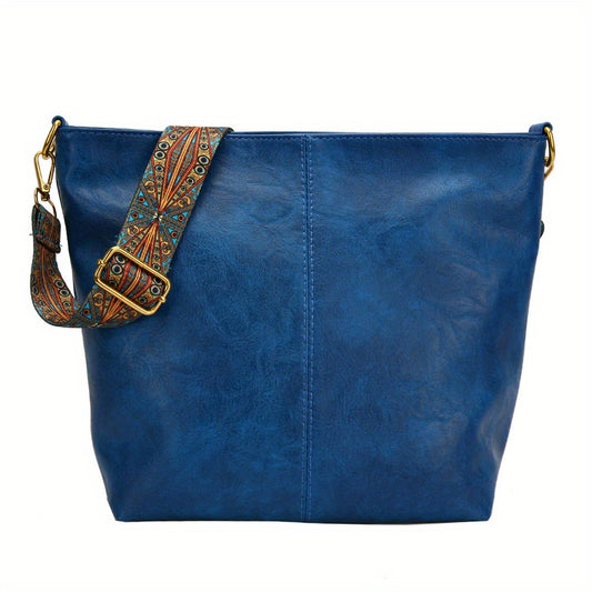 Sofia™ | Retro Hobo -laukku taiteellisella GeoStrap-hihnalla