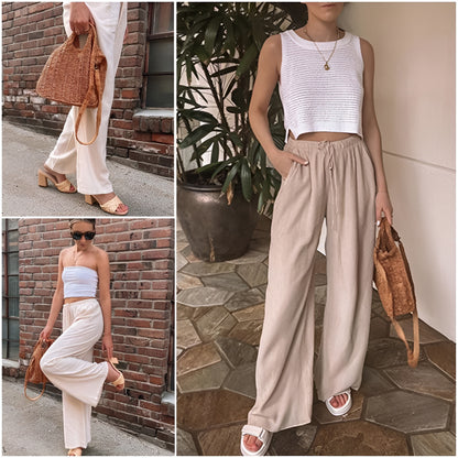 Pantalon Lin - Ultra Mukavuus
