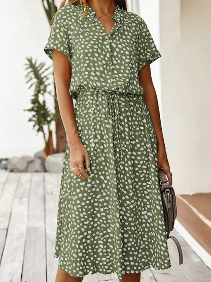 Edith - V-pääntie mekko