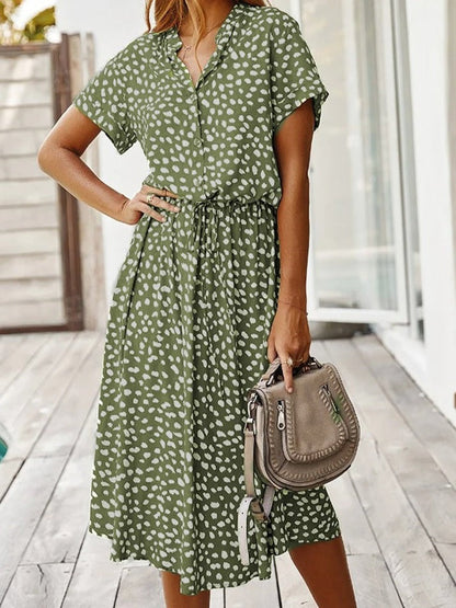 Edith - V-pääntie mekko