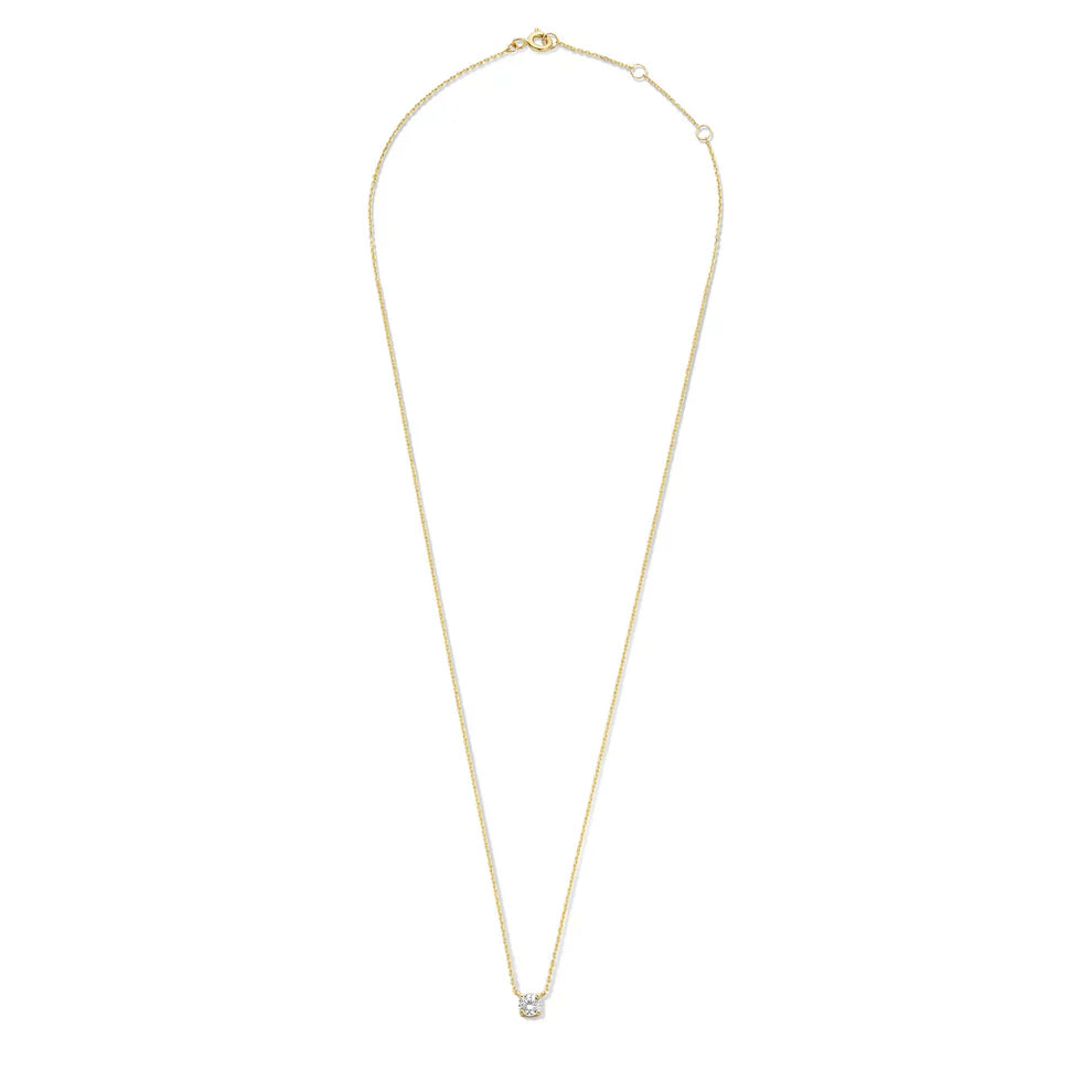 Cléa Moissanite Kivikaulaketju | 14k Kulta