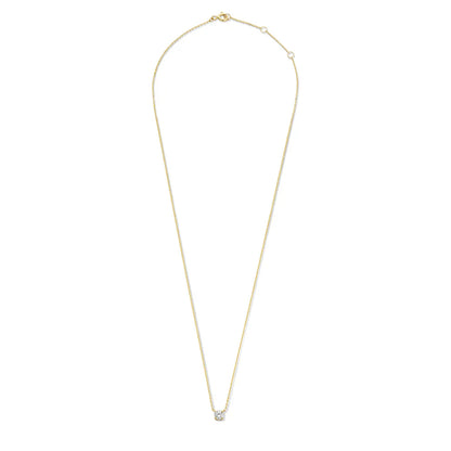 Cléa Moissanite Kivikaulaketju | 14k Kulta
