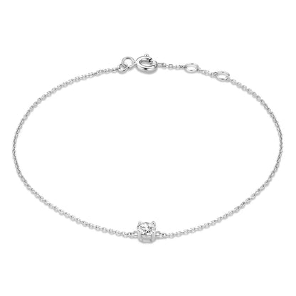 Cléa Moissanite -kivikaulaketju | 14k Kulta
