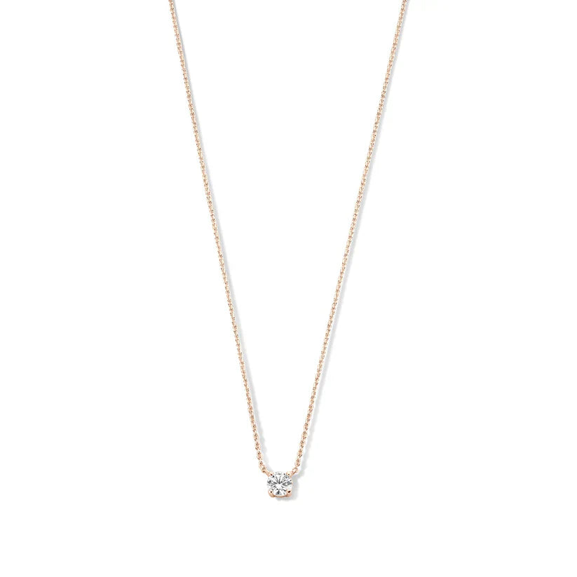 Cléa Moissanite Kivikaulaketju | 14k Kulta