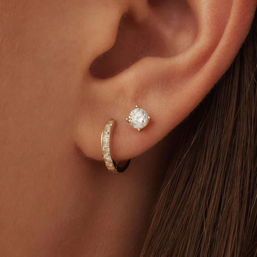 Dara Brillane Korvakorusetti | 14k Kulta