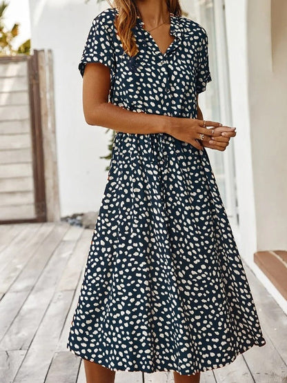 Edith - V-pääntie mekko