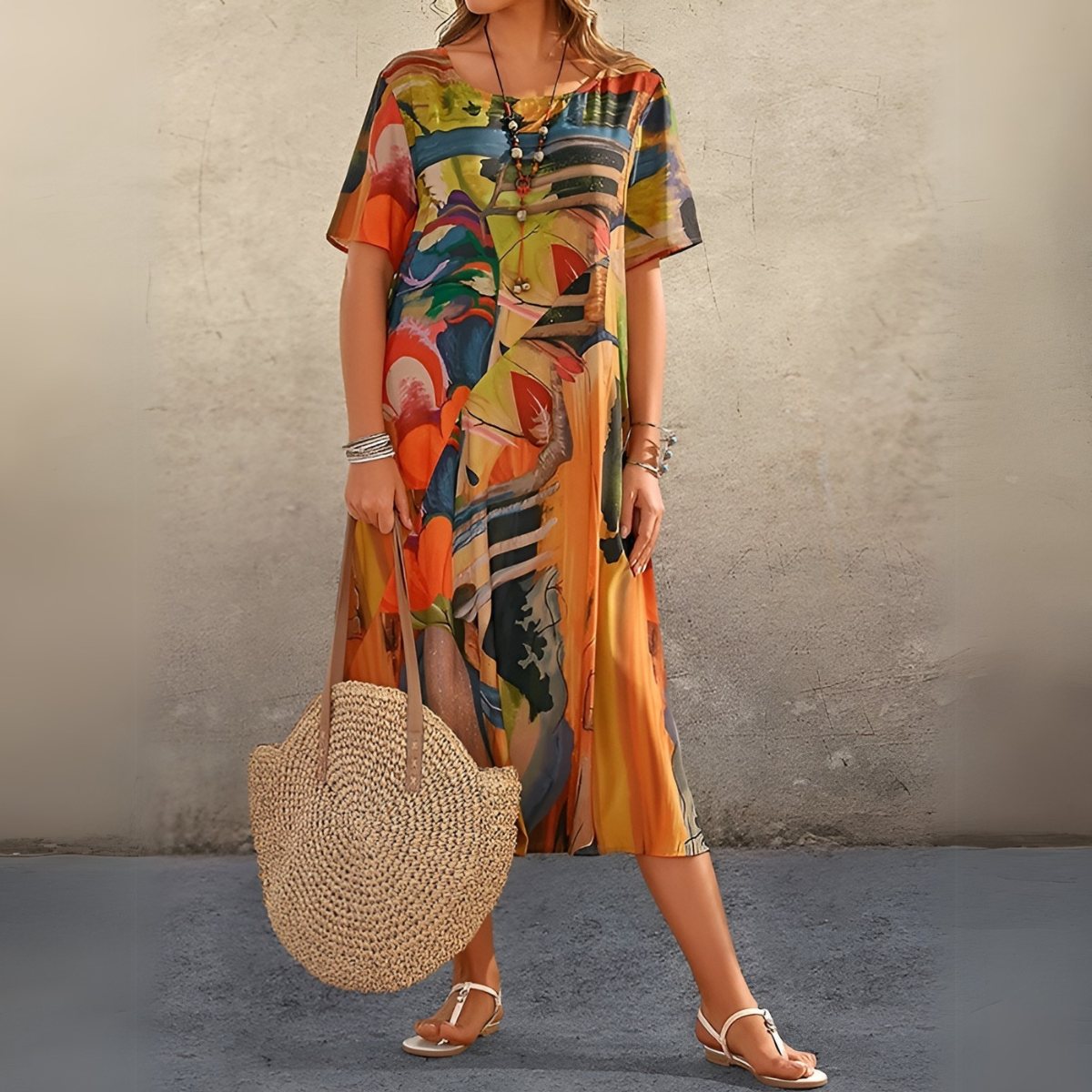 Joelle | Kukallinen, kevyt ja elegantti mekko