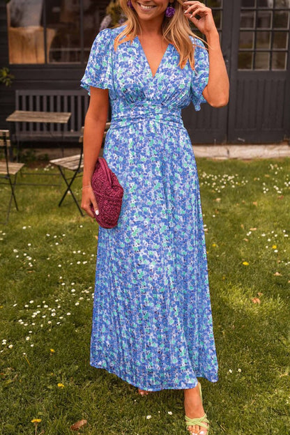 Pauline - Pitkä kukkamekko