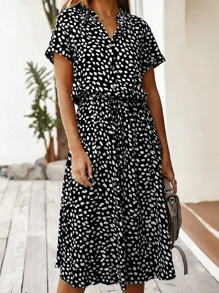 Edith - V-pääntie mekko