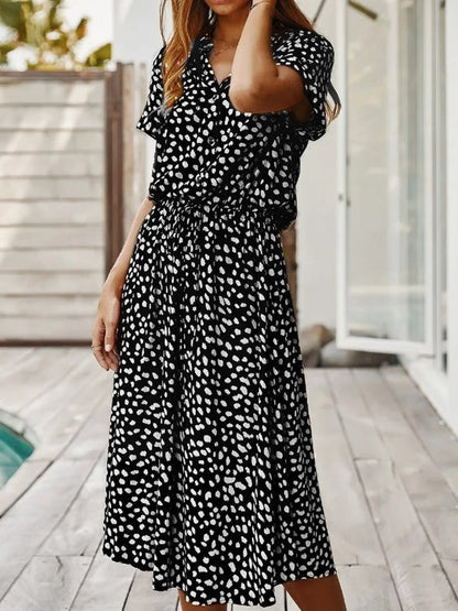 Edith - V-pääntie mekko