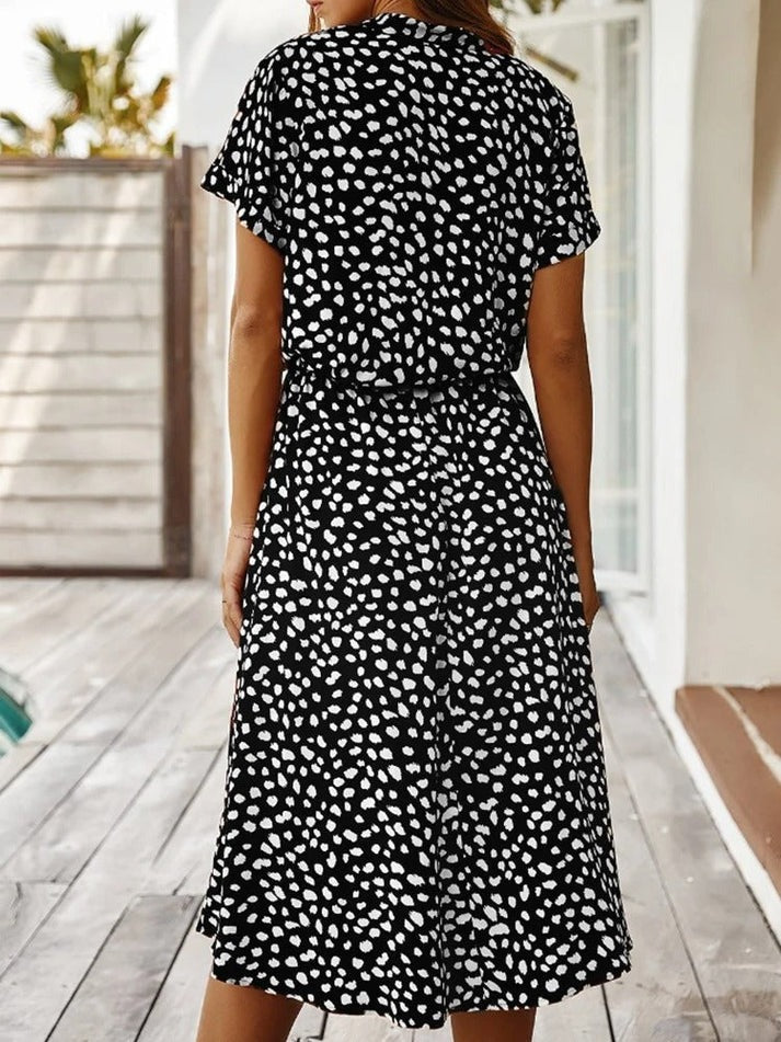 Edith - V-pääntie mekko